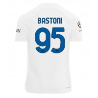 Inter Milan Alessandro Bastoni #95 Bortatröja 2023-24 Korta ärmar